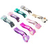 Kids Hair Clips for Girls, 8 Pack Multi Color Snap Clips for Ages 3+
