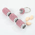 Bling Portable Travel Pill Case, Rhinestone Waterproof Small Pill Holder with Keychain, Cute Mini Storage Box for
