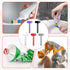 HJZHII 10 Pcs Metal Toothpaste Squeezer, Tube Squeezer Tool Toothpaste Roller Tube Wringer for Extruding Toothpaste
