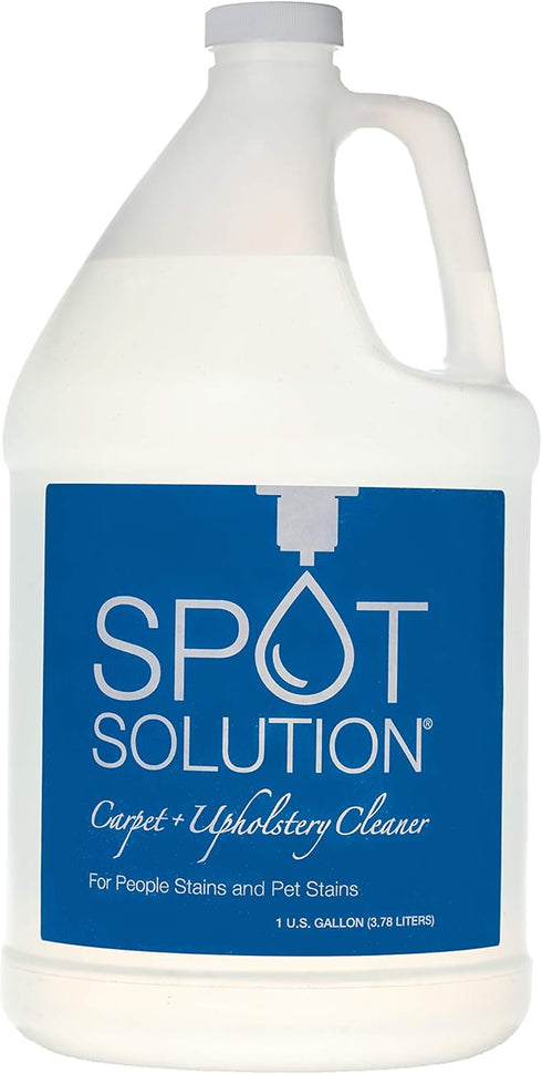 1 Gallon Carpet & Upholstery Spot Cleaner - Odor Free, Removes Pet and People Stains, No Residue