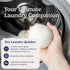 Handy Laundry Wool Dryer Balls - Natural Fabric Softener, Reusable, Pack of 6, Reduces Wrinkles & Saves Time