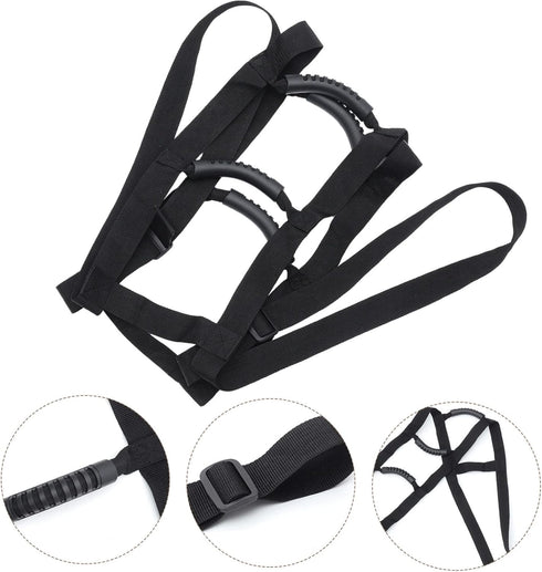 Ipetboom Bed Safety Ladder Assist Strap for Seniors - Wall Handles for Elderly Support