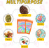 100 PCS Holographic Bags for Lashes, Candy, Small Baggies, Resealable Packaging Bags for Jewelry, Food