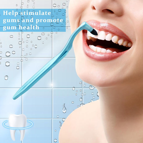 10 Pcs Dental Tools Gum Stimulator Rubber Tip Plaque Remover for Cleaning Teeth Tartar