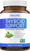 Thyroid Support Supplement with Iodine - 180 Capsules (Non-GMO) for Energy - Ashwagandha Root, Zinc, Selenium, Vitamin