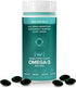 Iwi Life Omega-3, 60 Mini Softgels (30 Servings), Plant-Based Algae Omega 3 with EPA + DHA, Easy to Swallow Dietary