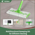 Eyliden Sweeper Mop, Wet & Dry Mops for Floor Cleaning, Disposable Dust Mop Starter Kit with 36 Refills