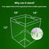 RLXROM 3 Pcs Self-Standing Trash Bags for Outdoor BBQ Party Car Picnic Camping No Trash Cans Needed