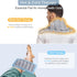 SuzziPad Microwavable Heating Pads for Neck & Shoulder Pain, 7x16 Cramps Relief Heating Pad, Gray