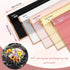Whaline 30 Sheets Floral Wrapping Paper with Rose Gold Edge, 5 Colors for Wedding Birthday DIY Crafts