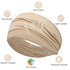 S&N Remille Wide Boho Headbands for Women Extra Large Turban Headband Hairband Hair Twisted Knot Accessories 3 Pack