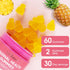 Gummies Gummies Balance,Immune Premium Vaginal Probiotics Feminine - Vaginal Health Supplements Feminine for Women PH