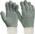 MIG4U Microfiber Dusting Gloves for House Cleaning, Washable Blind Cleaner Duster Tool (Gray, S/M)