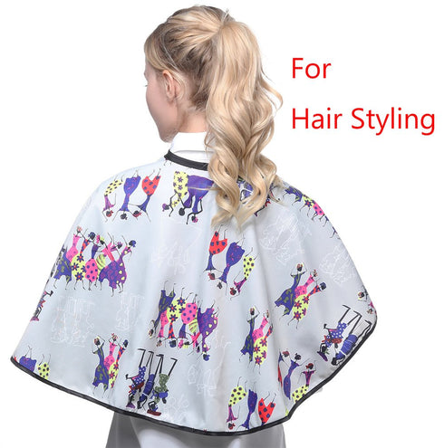 PERFEHAIR Shortie Comb-Out Cape for Makeup Artists, Beauty Salon Styling Cape