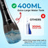 Water Flosser & Tonsil Stone Remover, 400ml Tank, IPX8 Waterproof, 5 Modes, Rechargeable for Bad Breath