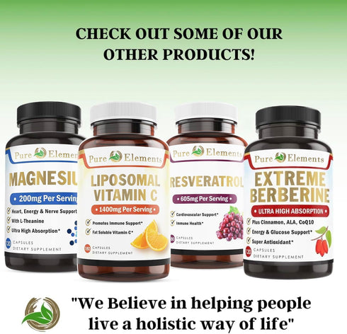 Extreme Berberine Plus with ALA, CoQ10, Turmeric, Cinnamon & 21 Herbs for Healthy Blood Sugar & Immunity