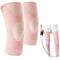 Pink Compression Knee Sleeves - Knee Braces for Pain Relief, Support for Weightlifting, Running, Arthritis, Men Women