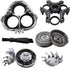 SW-S7105 Replacement Shaver Head with 3-Blades Compatible for All Sweet-LF Waterproof Electric Razors SW-S7105 SWSBK7105 Wet & Dry Shavers with Clean Brush