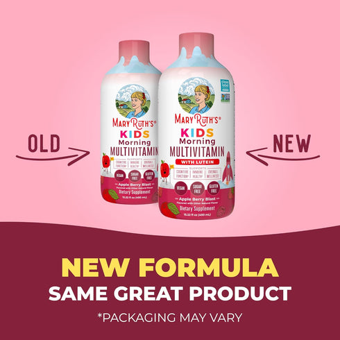 Immune 30-180 15.22 oz MARYRUTH'S Liquid Morning Multivitamin for Kids | Kids Multivitamin | Support Supplement |