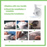 Oral Hygiene Accessories - Replacement Hose and Handle Parts for Waterpik Water Flosser WP-100 WP-300 WP-660 WP-900