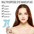 Eyeliner Stencils 2Pcs Reusable Silicone Eyeliner Aid Mascara Shield Multifunctional Makeup Stencil for Beginners Eyeliner Eyelash Eyeshadow Lipstick Applicator Guide Tool Easy to Use-Blue