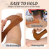 Mozeat Lens Wooden Cellulite Massager, Body Guasha Tool Lymphatic Drainage Massager Muscle Scraper Back Massage Tool