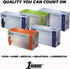 1st Choice 6 mil Nitrile Gloves, Disposable Latex Free Mechanic Gloves with Raised Diamond Texture