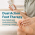 FRANKINCENSE & MYRRH Intensive Foot Therapy Lotion - Dual Action Pain Cream and Hydrating Skin Repair for Feet, Legs,