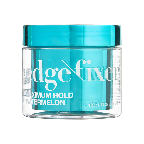 KISS Colors & Care Maximum Hold Edge Fixer - Non-Greasy Gel Formula with Biotin B7, 24 Hour Hold, Watermelon Scent