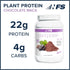 NF Sports All-Natural Plant-Based Protein - Organic Gluten Free Protein, 28 Servings (Tahitian Vanilla)