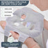 MyHalos Ice Face Mask - 2023 Frozen Gel Mask for Pain Relief, Migraine & Wisdom Tooth Surgery, Hot or Cold Use