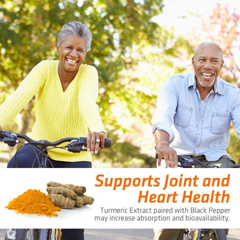 Turmeric Curcumin with Black Pepper Extract & Ginger Gummies - 95% Curcuminoids, Joint Support, Nature's Tumeric