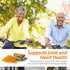 Turmeric Curcumin with Black Pepper Extract & Ginger Gummies - 95% Curcuminoids, Joint Support, Nature's Tumeric