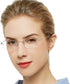 OCCI CHIARI 3.0 Reading Glasses for Women & Men, Trendy Reader with Titanium Frameless Clear Lens Options