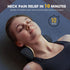 Neck and Shoulder Relaxer with Magnetic Therapy Pillowcase, Chiropractic Pillows for Pain Relief and Spine Alignment