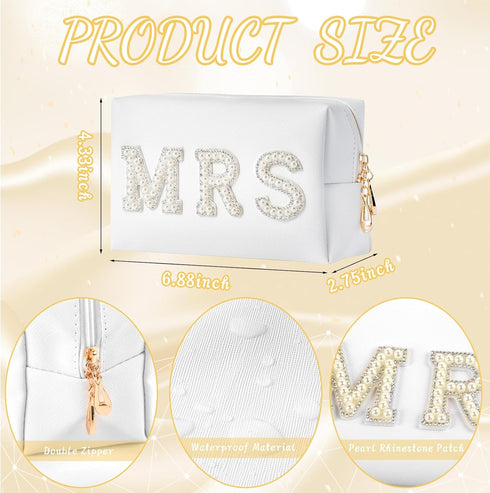 Bride To Be Gift Set Bride Makeup Bag I Do Bride Slippers Bride Robe Bride Hair Clip Bride Gifts Wedding Gifts