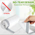 10 Gallon Drawstring Trash Bags, 1 Mil Thick White Garbage Bag, 75 Count for Office Kitchen