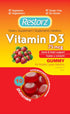Vitamin D3 Gummies, 112 Total, 8-Pack, Peach, Mango & Strawberry Wellness Chews for Heart & Bone Support