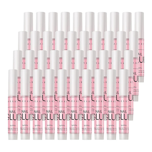 Makartt Super Strong Nail Glue - Professional Adhesive for Acrylic and Press On Nails, 0.07oz, 40Pcs