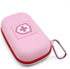 CASEMATIX Pink Insulated Travel Bag Case for Asthma Inhaler, Compatible with Chamber Inhaler Spacer, Masks, and More -