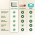 Clean Skin Club Bamboo Viscose Clean Towels XL, Biodegradable Face Towel, Disposable Makeup Removing Wipes (50 Count)