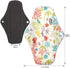 Reusable Menstrual Pads (7 in 1, 10in*7in), PHOGARY Bamboo Cloth Pad for Heavy Flow with Wet Bag, Washable Overnight