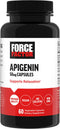 FORCE FACTOR Apigenin Supplement, 60 Capsules, 50mg, Relaxation and Stress Support, Powerful Bioflavonoid and