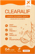 CLEARALIF Laundry Detergent Sheets, Eco Friendly & Hypoallergenic, Orange, 64 Load, CLEARALIF Strips