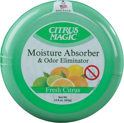 Citrus Magic Fresh Citrus Moisture and Odor, 12.8-Ounce, Green