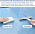 HTOOLPRO 2 Pack 3 1, All-Purpose Shower Squeegee for Shower Glass Door, Shower Glass Cleaner Squeegee with Spray