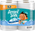 Angel Soft Toilet Paper, 8 Mega Rolls = 32 Regular Rolls, Soft and Strong, Fresh Linen Scented Tube