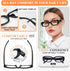 MARE AZZURO Blue Light Blocking Glasses for Women, Retro Fashion Computer Eyewear, 90s Vintage Gaming