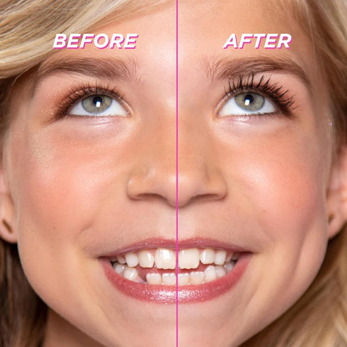 Petite 'n Pretty Fully Feathered Volumizing Mascara, Non-Toxic Makeup for Kids, Tweens, and Teens
