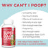 Health Plus Super Colon Cleanse, 12 oz Powder, 68 Servings - Natural Detox with Psyllium Husk & Senna Leaf